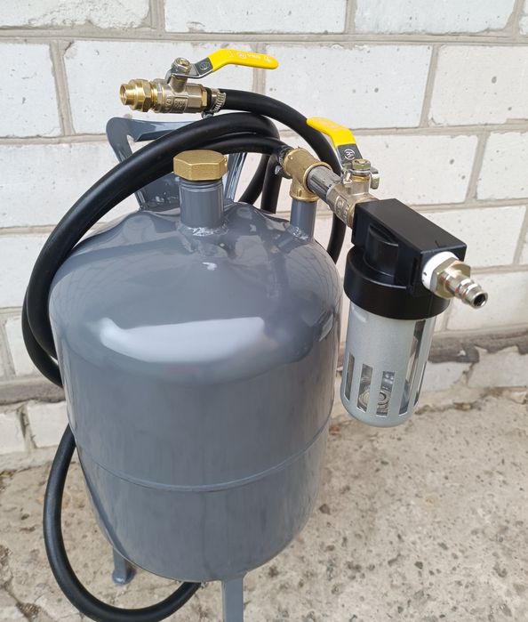 Пескоструйный аппарат, пескоструй ( піскоструйний апарат)