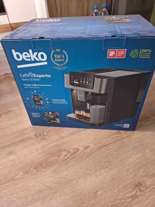 Ekspres ciśnieniowy automatyczny Beko CaffeExperto CEG7348DX