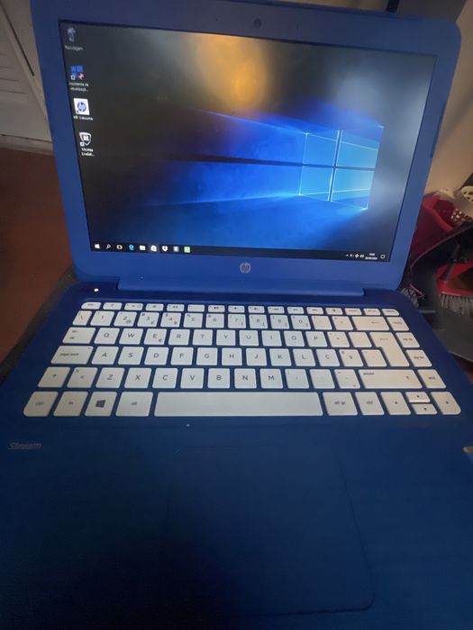 Pc hp azul como novo