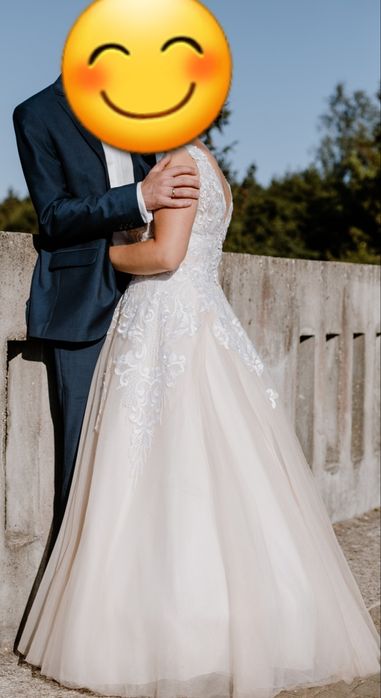 Suknia ślubna ivory rozm. 38