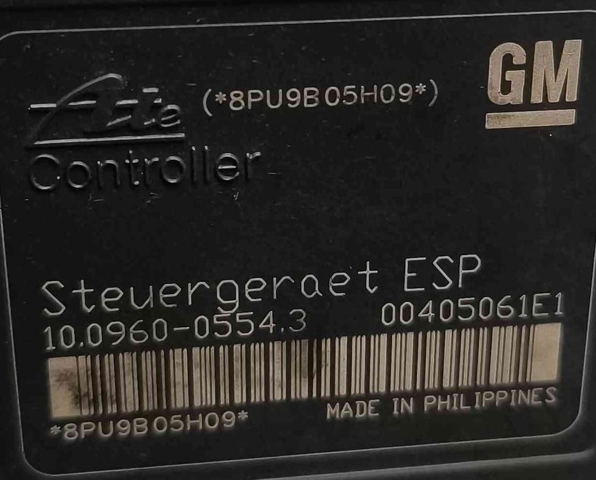ABS 13246535 - OPEL ASTRA H
