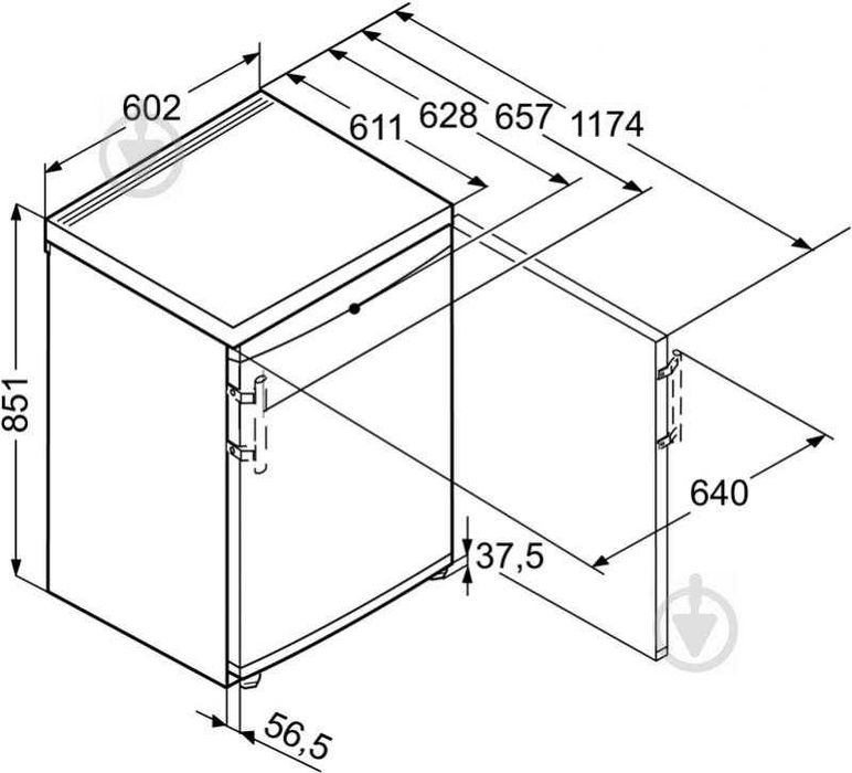 Морозильна камера Liebherr GN 1066