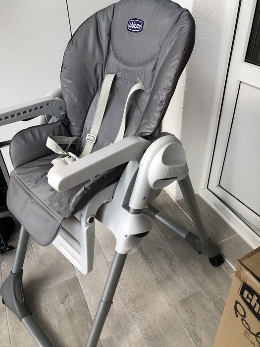 Стільчик для годування Chicco Polly Easy Grey Melange