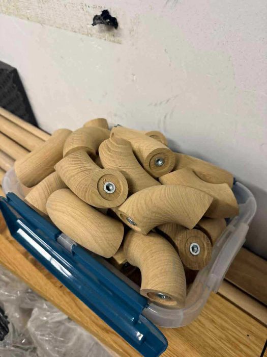 kolanko dębowe średnica 42mm cena za sztukę