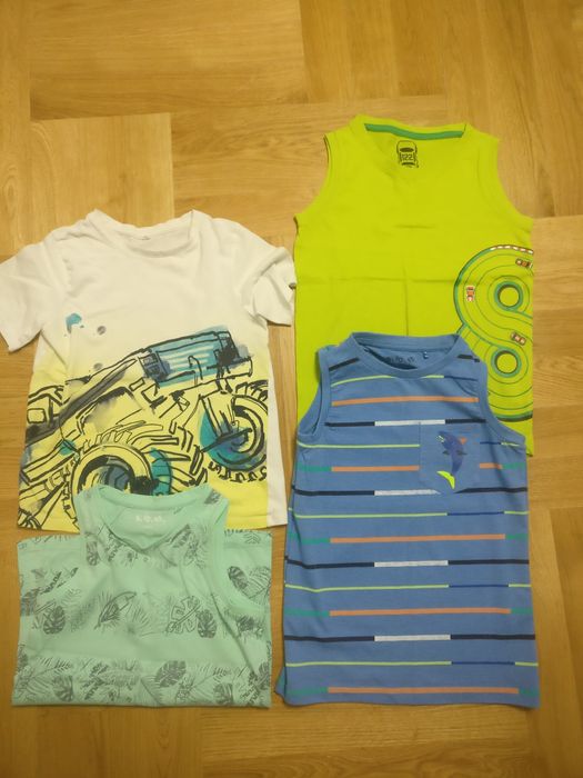 T-shirt, podkoszulki dziecięce rozm. 116