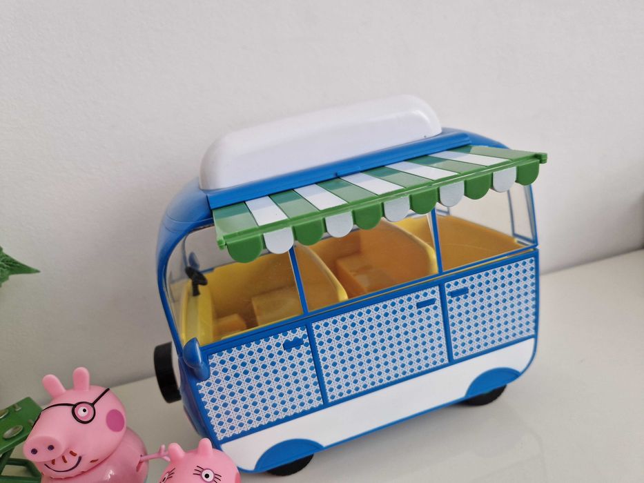 Świnka peppa wakacyjny kamper figurki