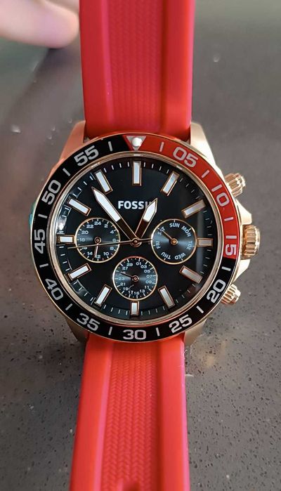 Fantástico Relógio Fossil Bannon - Robustez, Elegância - Puro estilo - Como novo