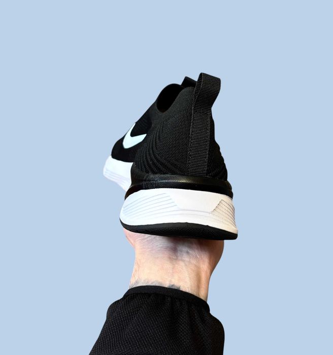 (2330) Легкі кросівки тапочки Nike повномірні чорні (41-46)