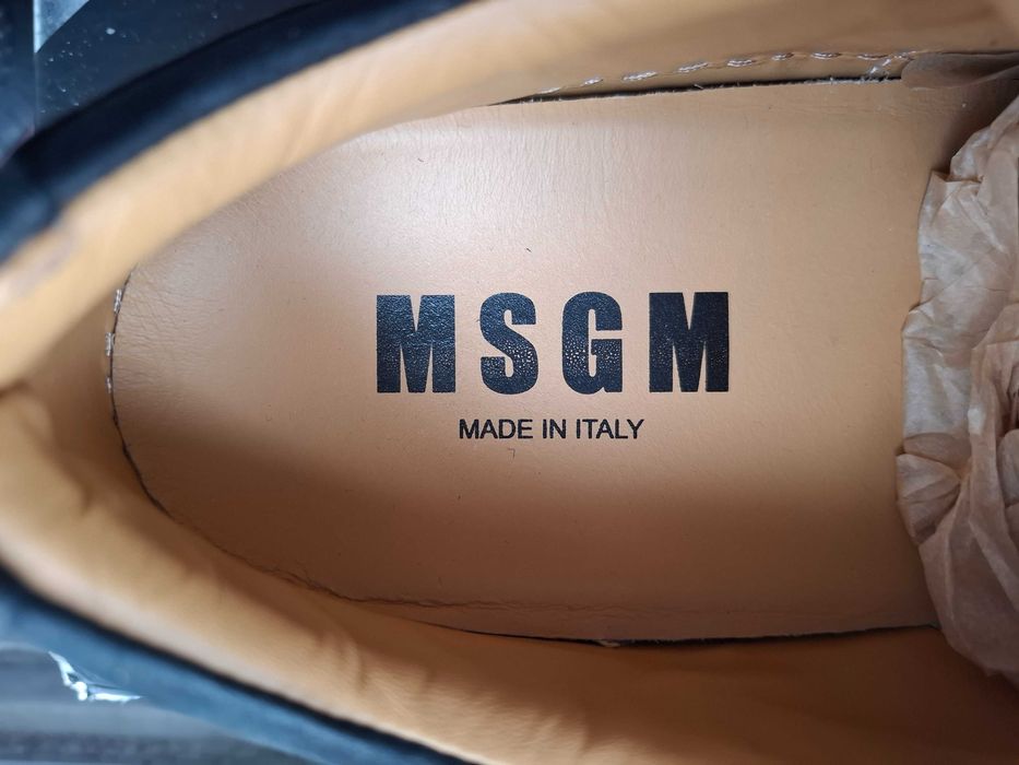 Sneakers italianos novos MSGM 40 - SALDO
