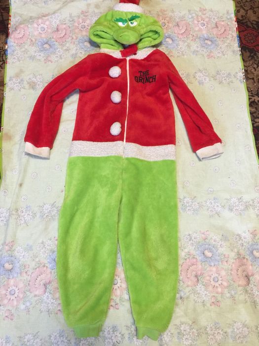 Пижама костюм Гринч на 8 лет