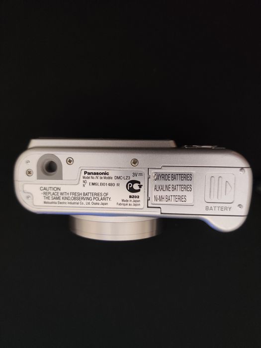 Panasonic Lumix DMC-LZ3 Silver Japan, Вінтажна Мильниця фотоапарат