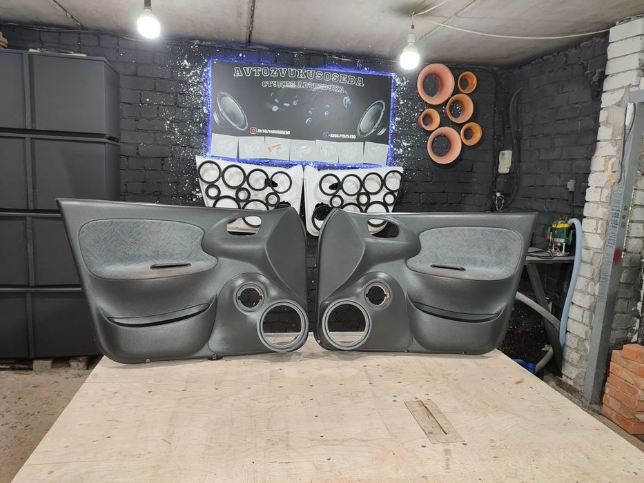 Изготовление дверных карт, громкий фронт, подиумы, сабвуфер, pride