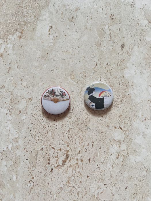 Przywieszki broszki z motywem Japonii