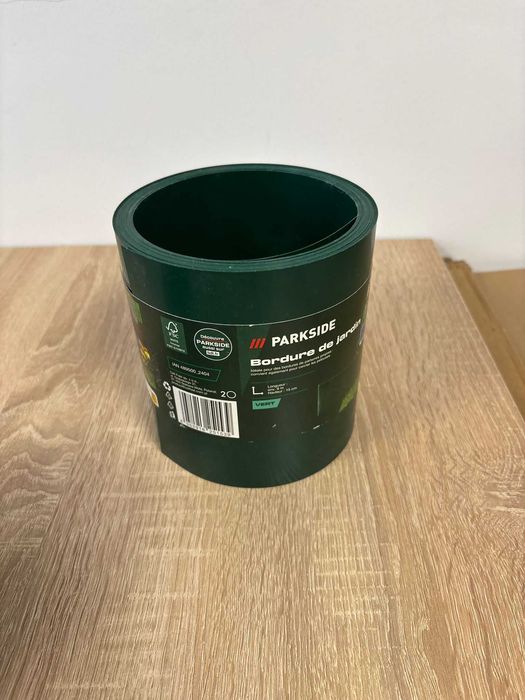 Obrzeże ogrodowe tworzywo sztuczne 9m x 15 cm zielony