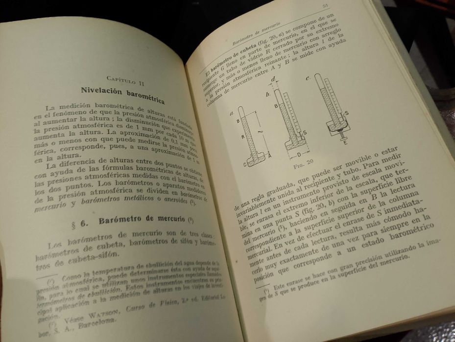 Topografía 1937 Prof. P. Werkmeister 2 Volumes