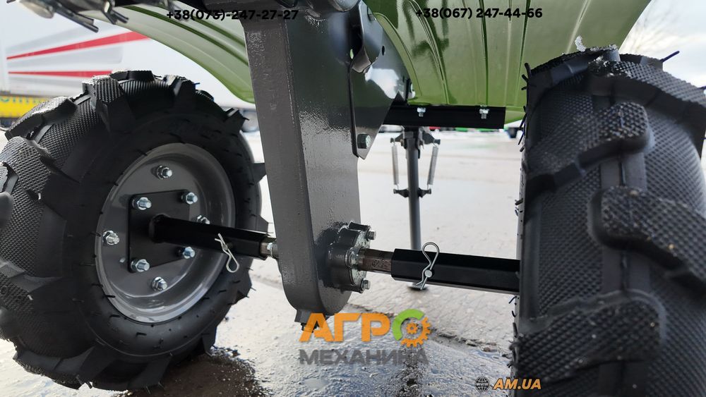 Мотоблок бензиновий АМ 80-3Б колеса 8" (Фреза)