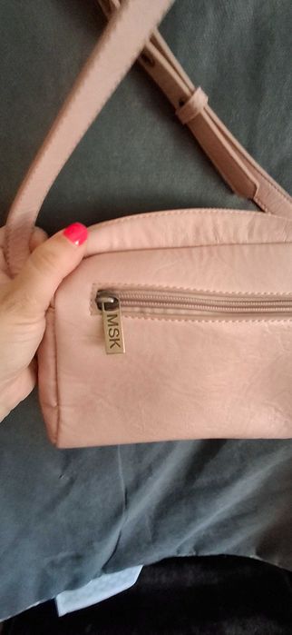 Bolsa tiracolo rosa MISAKO