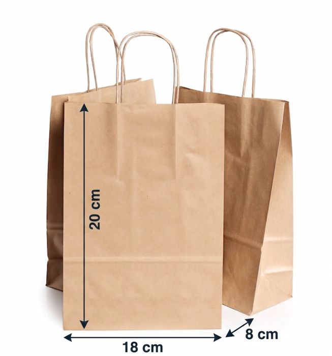 170 sacos papel Kraft