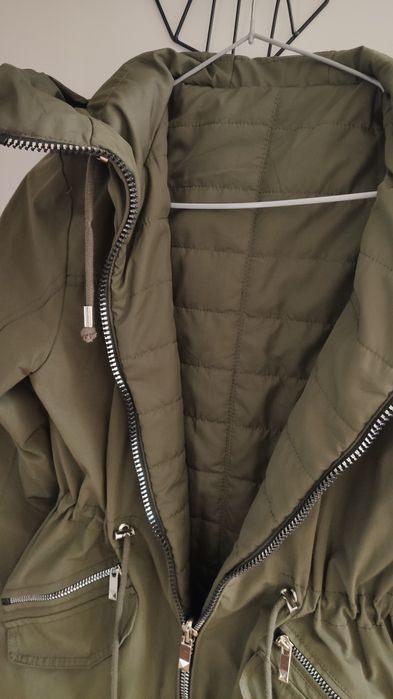 Kurtka XS parka khaki