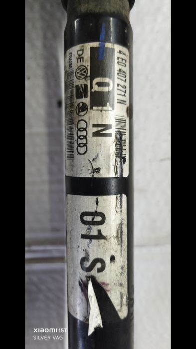 Półoś Lewa przednia Polos Przód Audi A8 D3 4.2 benzyna 3.7 3.0