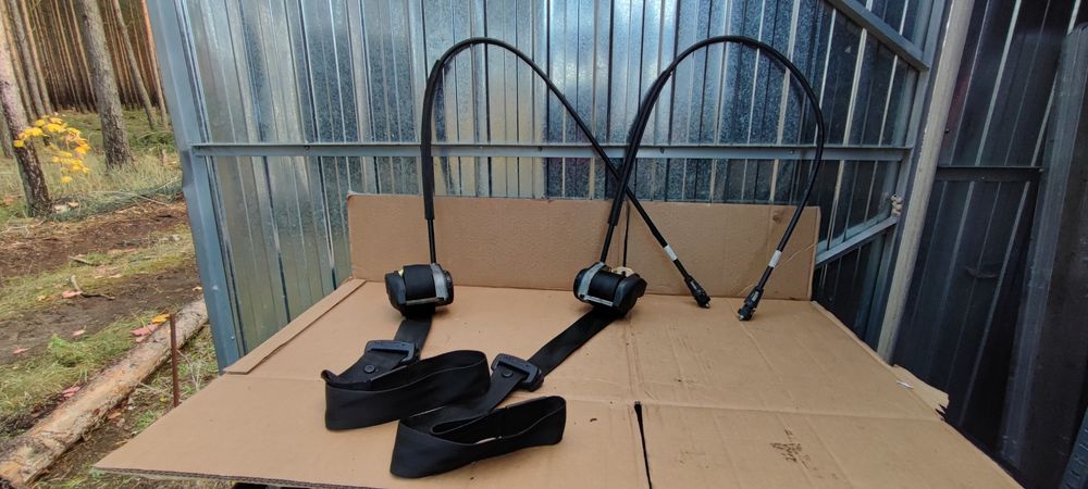 Pasy Bezpieczeństwa Tylne Lewy Prawy Audi 80 Cabrio