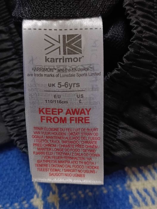 Штани трекінгові, туристичні дитячі Karrimor