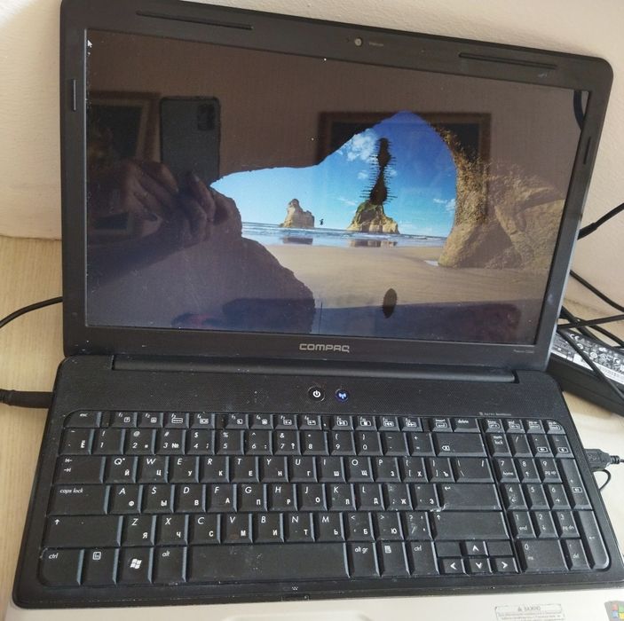 Compaq ноутбук с дефектом