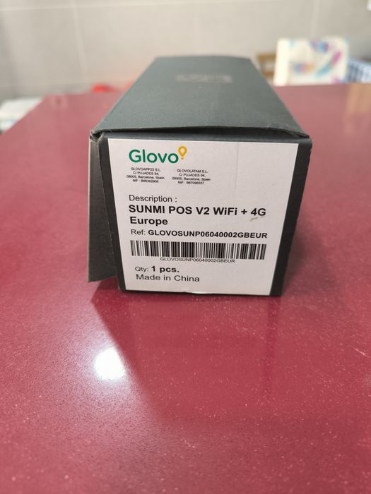 Terminal POS SUNMI V2 c/ Impressora Integrada – Completo na Caixa