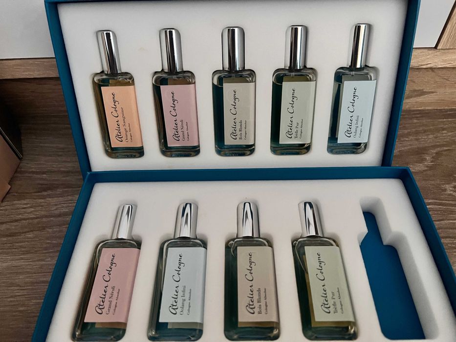 Perfumes novos com caixas