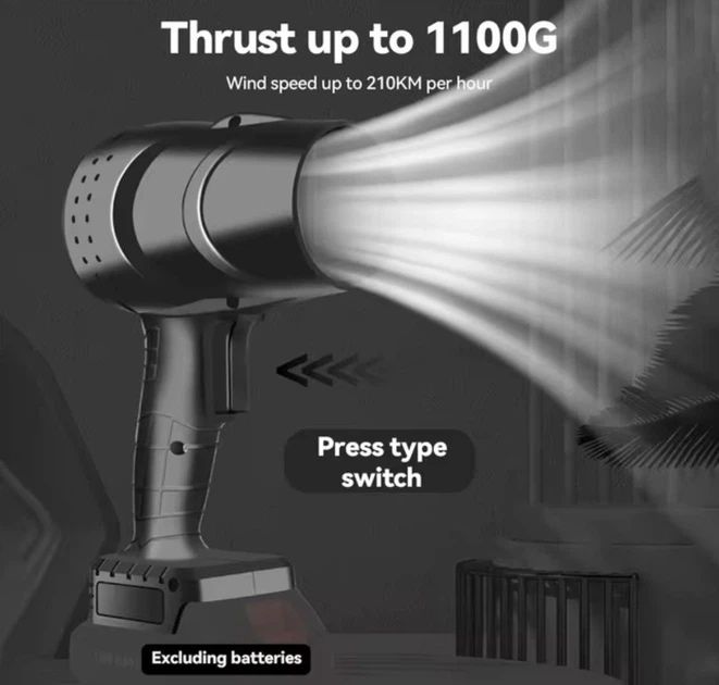 турбовентилятор воздуходув Повітродувка автомобільний фен