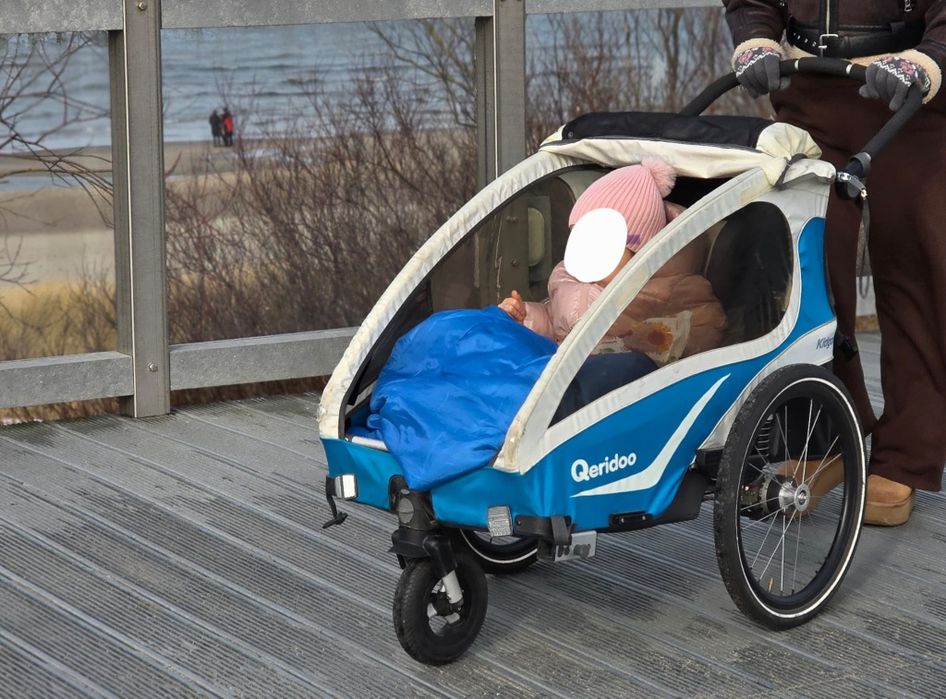 Przyczepka rowerowa  Qeridoo Kidgoo 1
