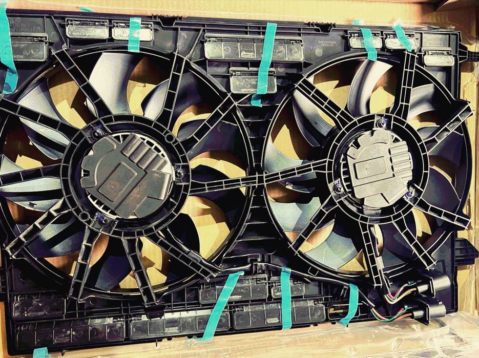 Audi Q5 80A A4 A5 Q7 диффузор в сборе панель радиаторов жалюзи