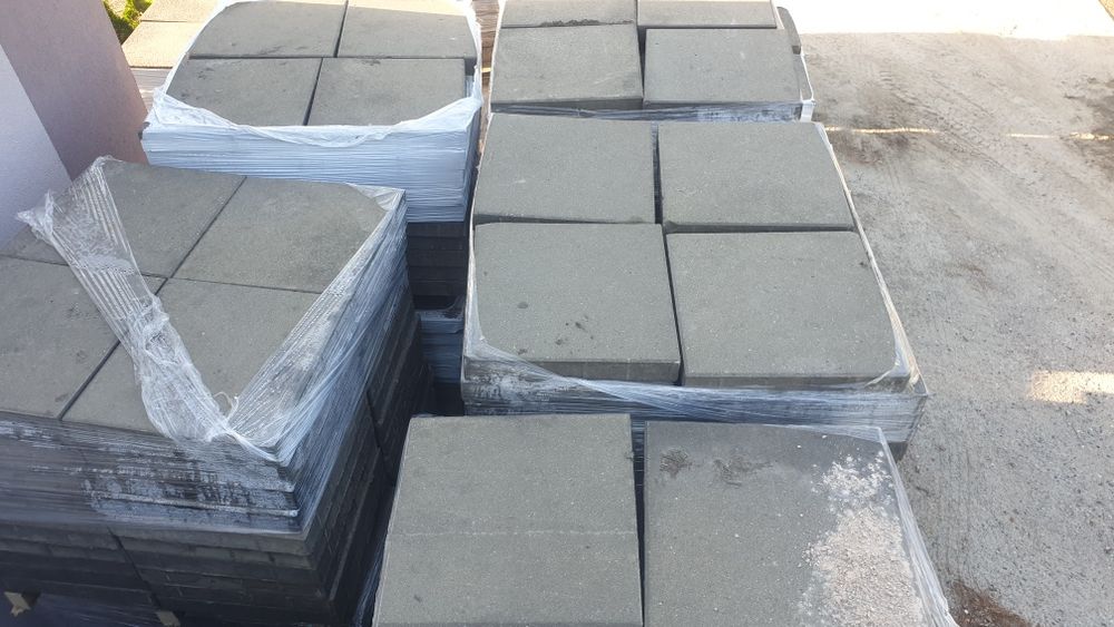 Płyty chodnikowe 50x50 jak nowe