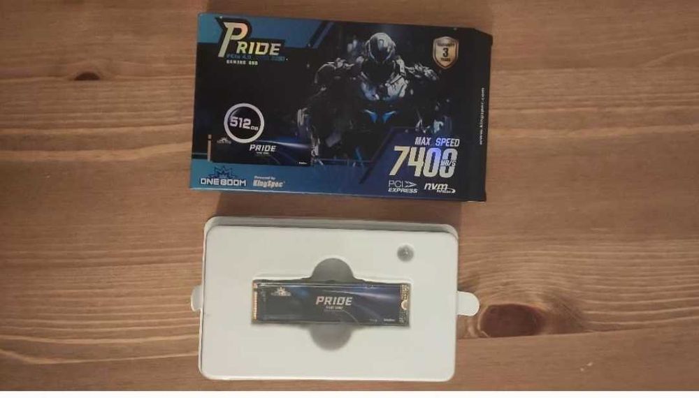 Disco Kingspec SSD M2 NVME 512GB (PCIE 4.0x4) -Novo