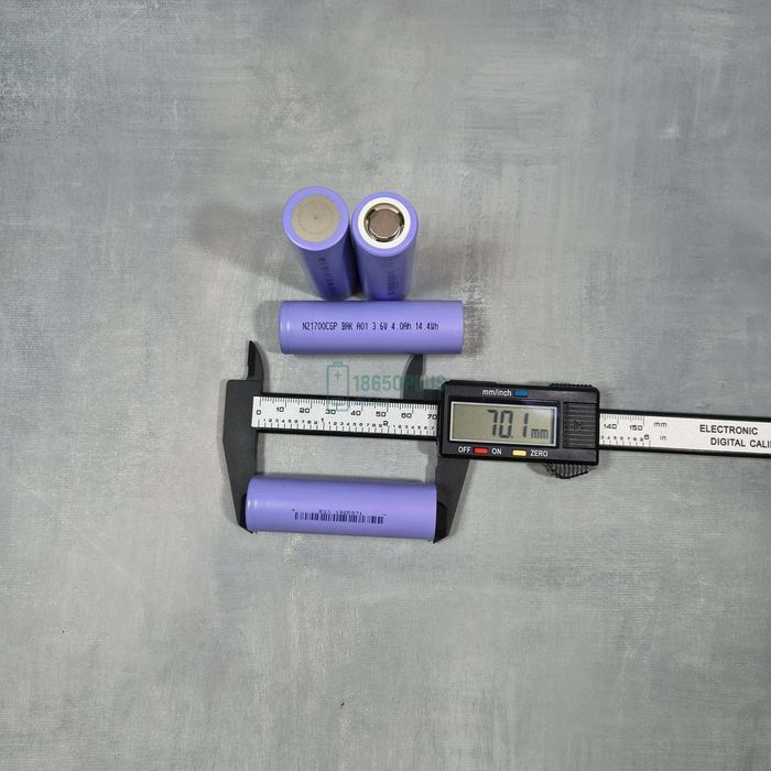 Новий Акумулятор Високострумовий  BAK N21700CGP 21700 4000mAh 40A акб