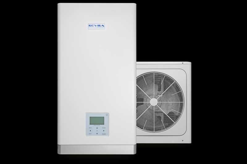 Pompa ciepła SEVRA 6kW split +1 80l CWU+ bufor CO 50l . jest na ZUM