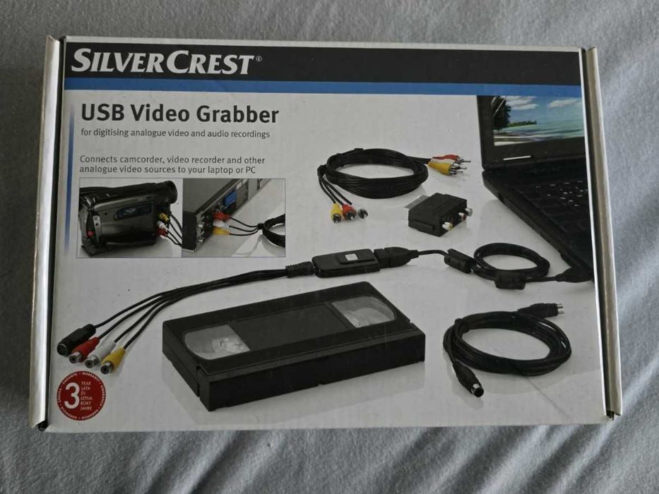 Silvercrest Video Grabber USB – Zgrywanie Kaset VHS