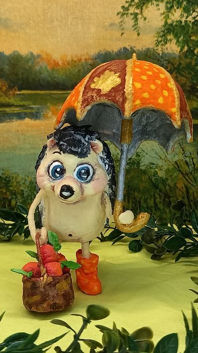 Ватные елочные игрушки