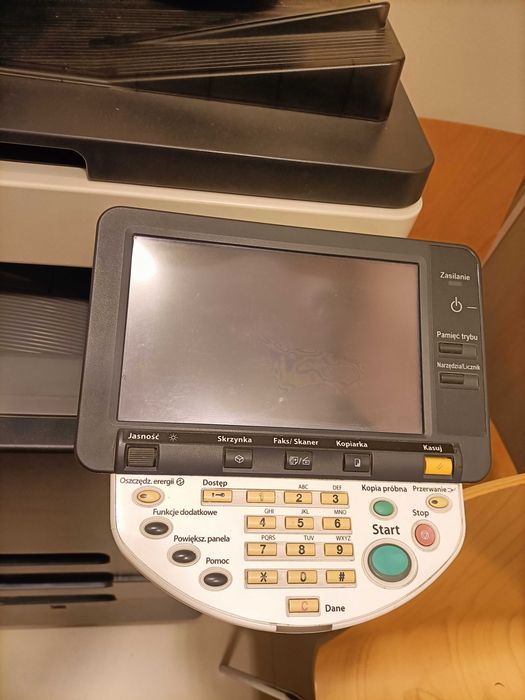 Drukarka wielofunkcyjna firmy Konica Minolta Bizhub C203, używana