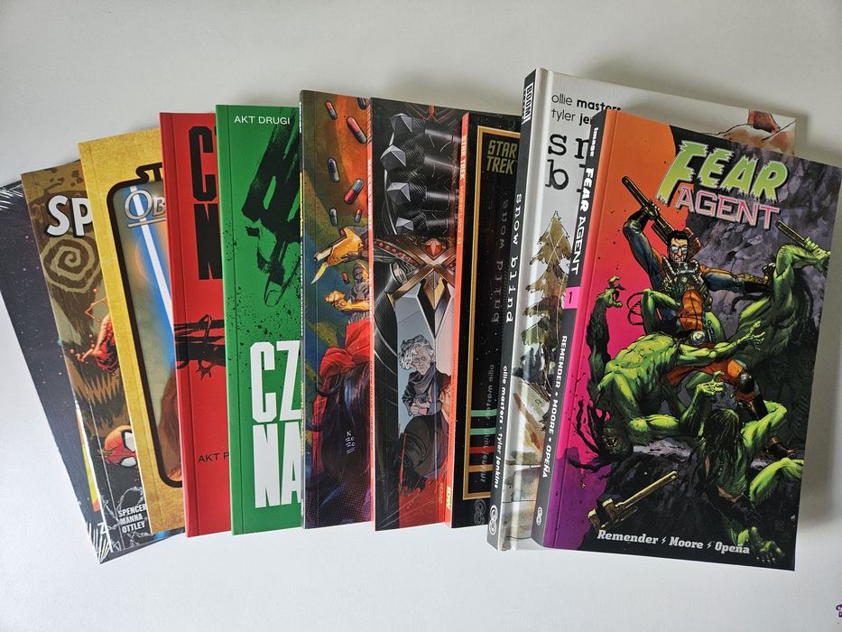 Komiksy amerykańskie - zestaw wydań polskich