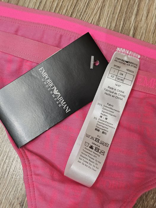 Majtki stringi kors czarne komplet Arnani xs