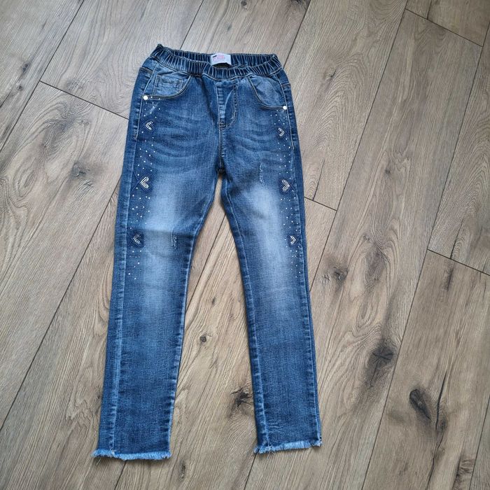 Spodnie jeans dla dziewczynki