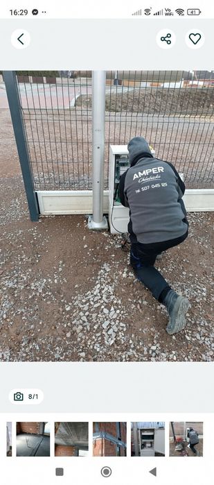 Elektryk/Instalacje elektryczne/Alarmy/Monitoring-montaż