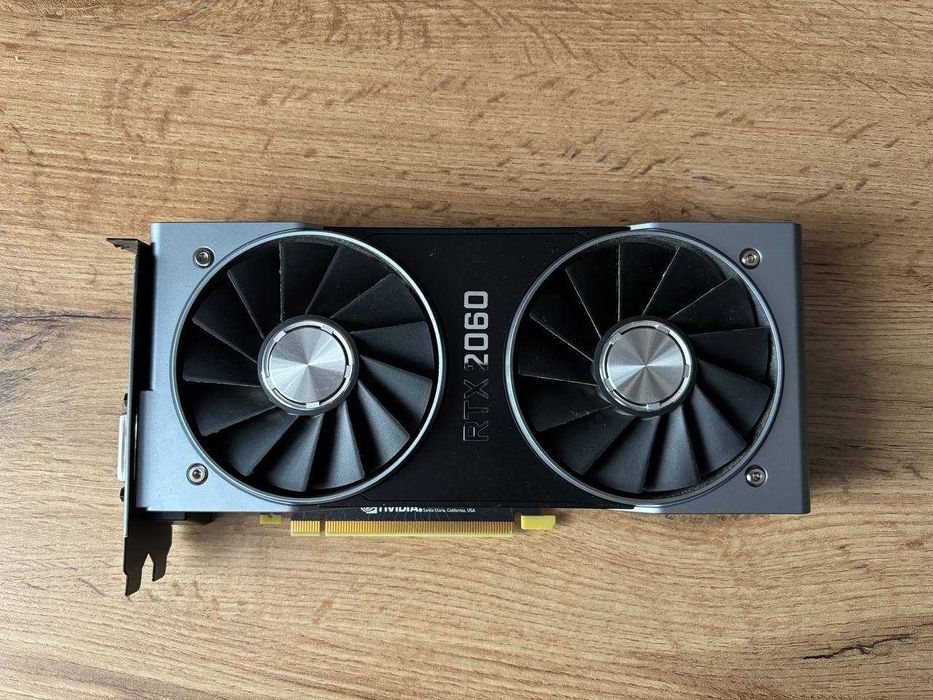 Karta graficzna NVIDIA GeForce RTX 2060 Founders Edition z pudełkiem