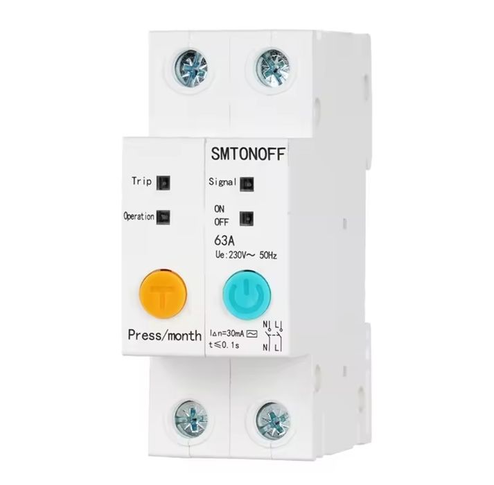 Disjuntor 1P DIN / 2P DIN (contador kw) ) monofásico WIFI eWelink  40A