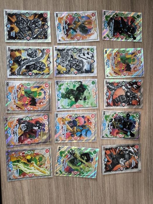Karty LEGO ninjago seria 10