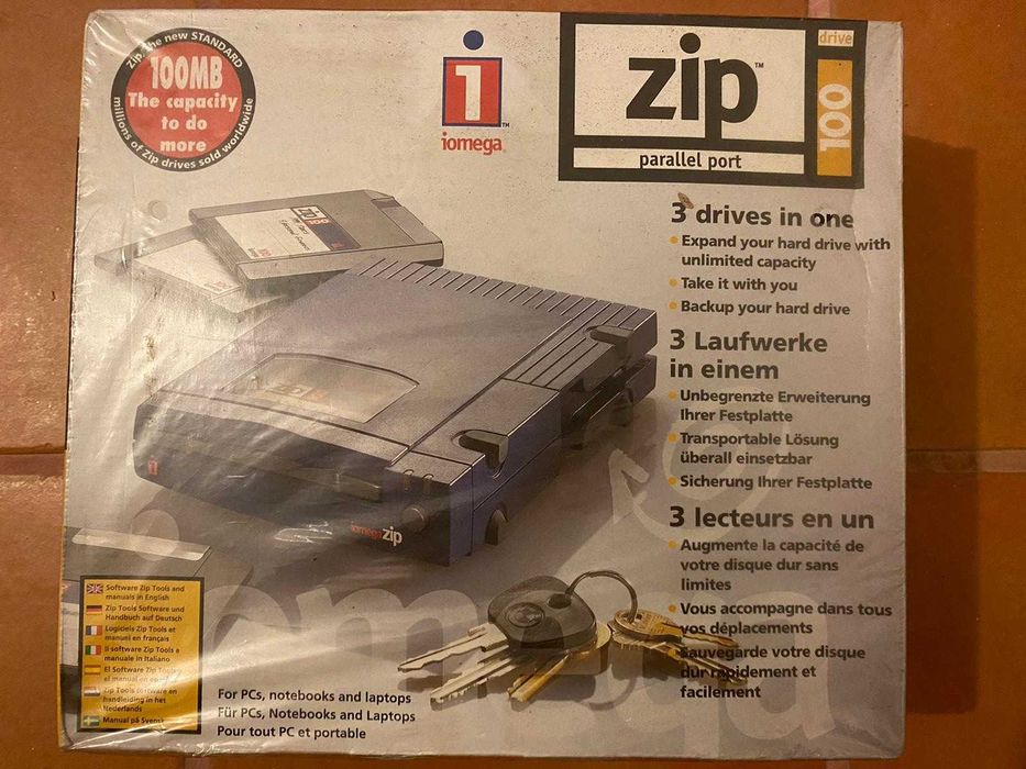 Iomega Zip Drive 100 Parallel Port Campolide • OLX Portugal