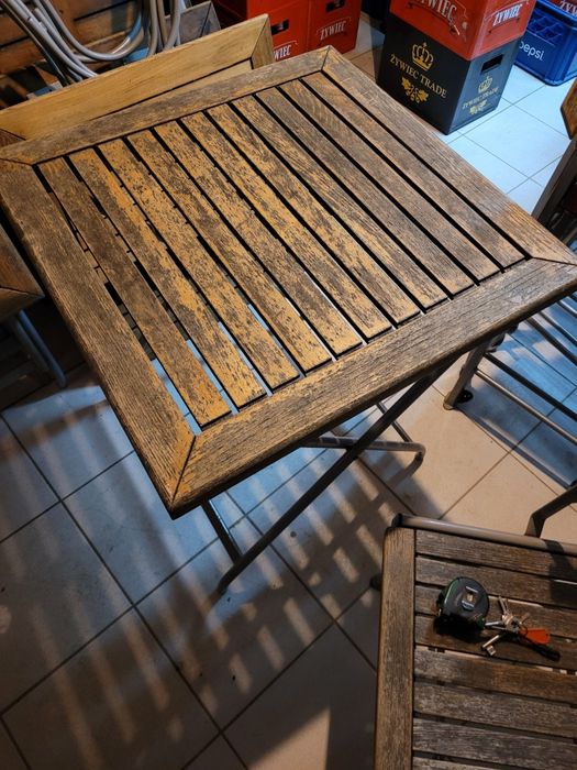 Sprzedam Stoły I krzesła idealne na ogródek gastronomiczny