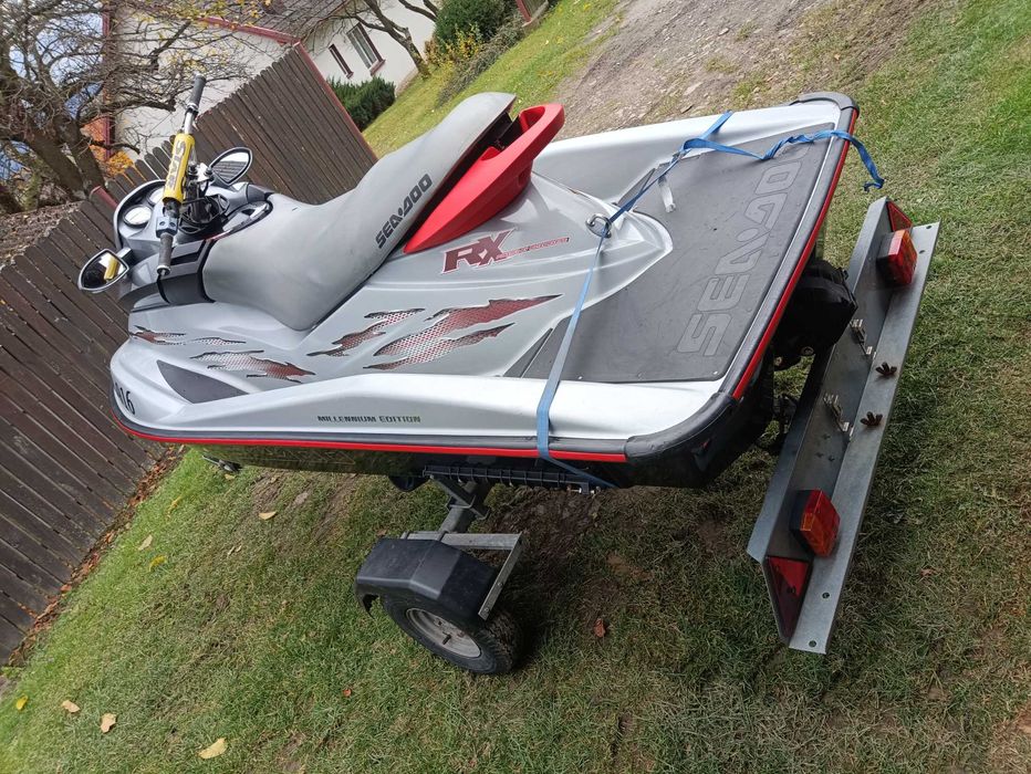 Skuter wodny kadłub Seadoo RX 951 Millenium Edition przyczepka