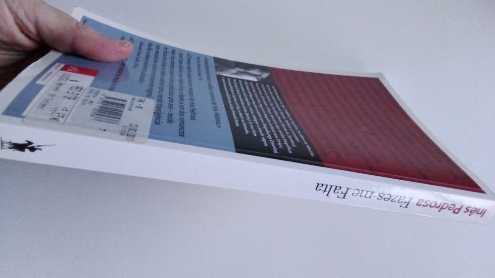 Livro "Fazes-me Falta" de Inês Pedrosa